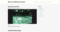 Desktop Screenshot of bessieundmarkus.de
