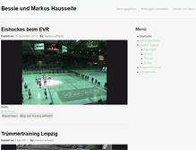 Tablet Screenshot of bessieundmarkus.de